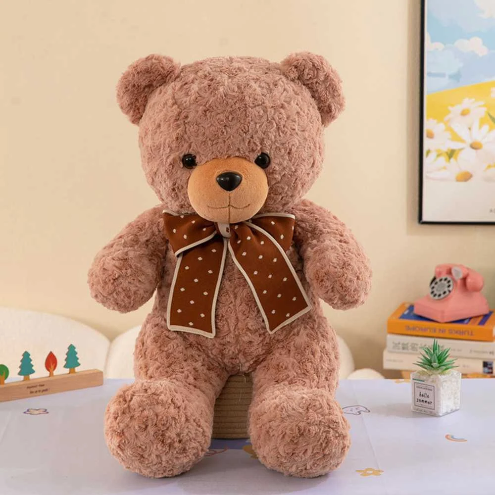 Pliušinis žaislas Meškiukas su kaspinu, 45 cm