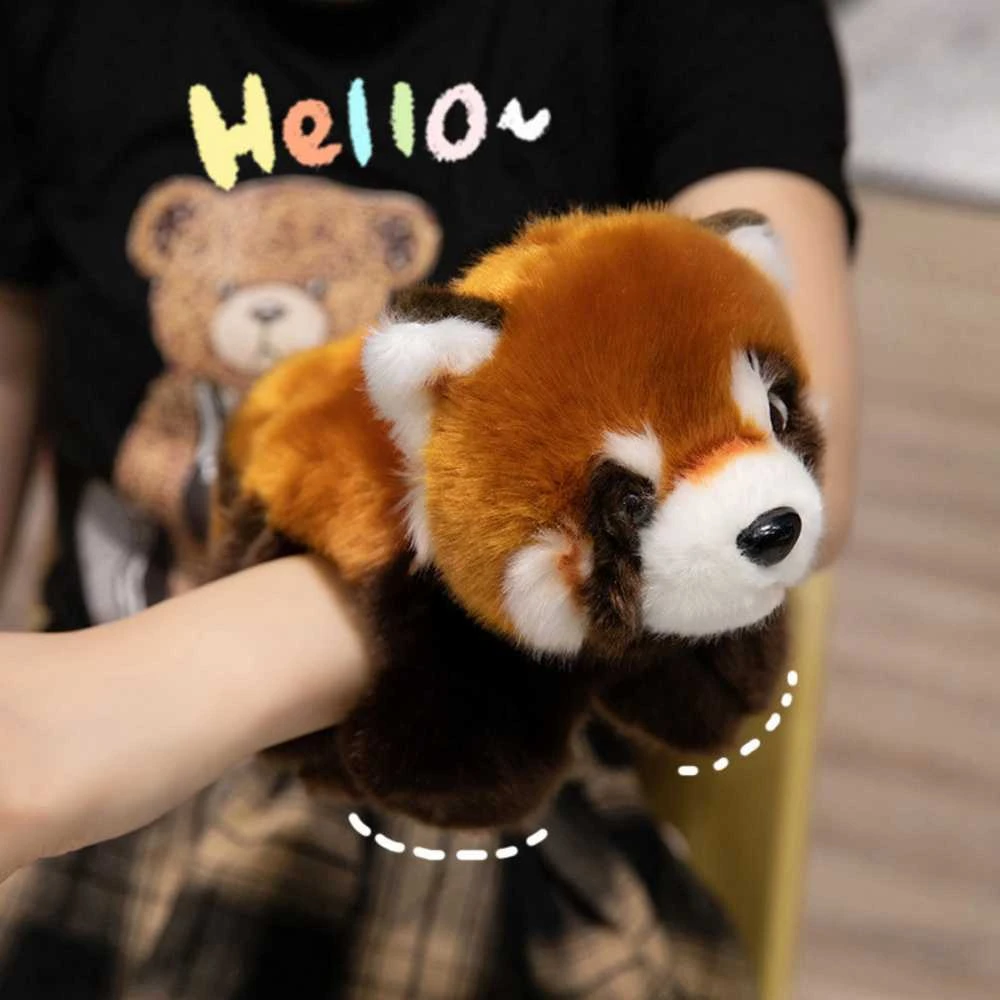 Pliušinis žaislas - pakabukas Raudonoji Panda, 13 cm