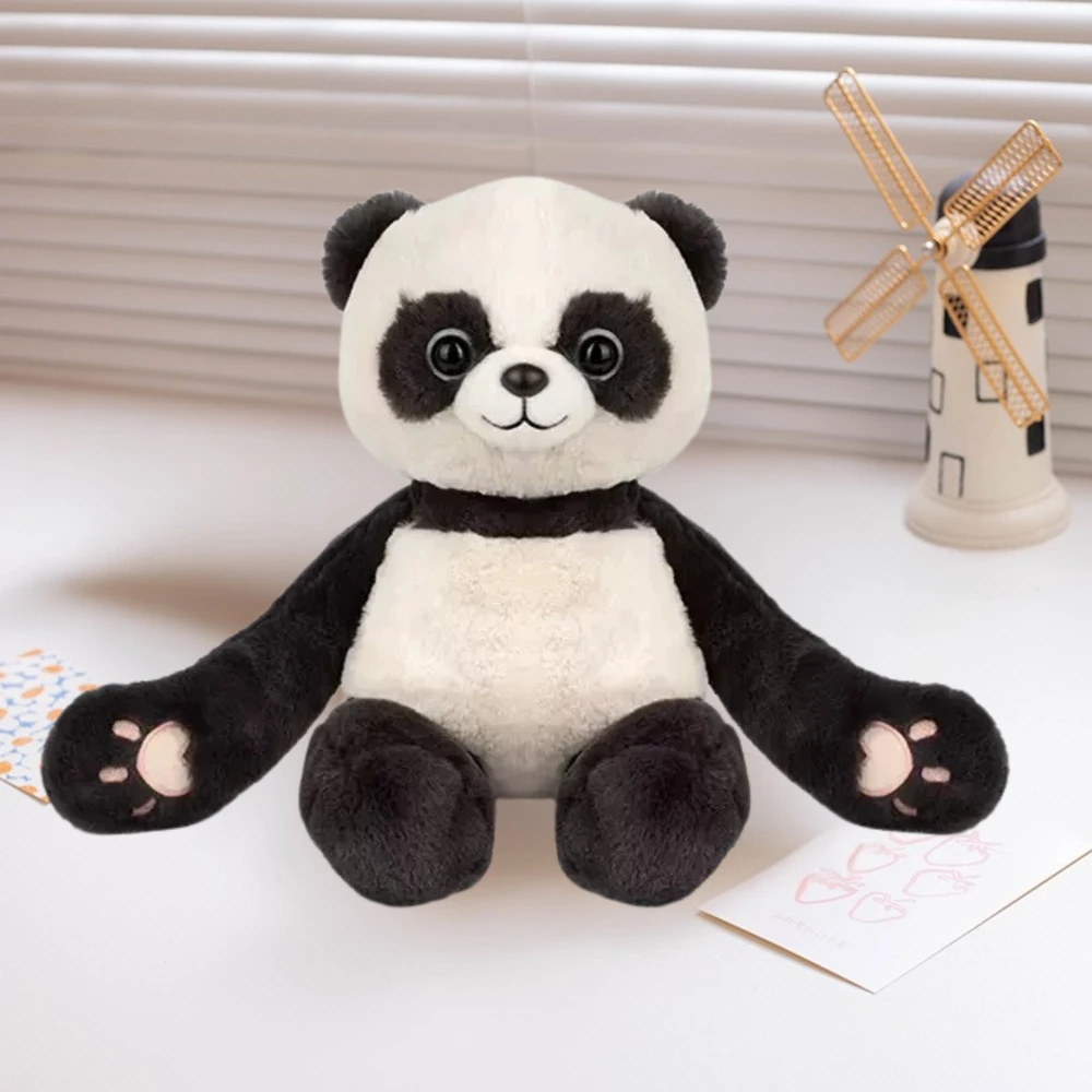 Pliušinis žaislas Panda su magnetais, 23 cm