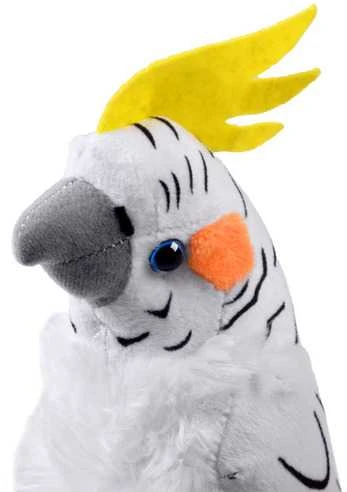 Pliušinis žaislas Papūga, 17 cm