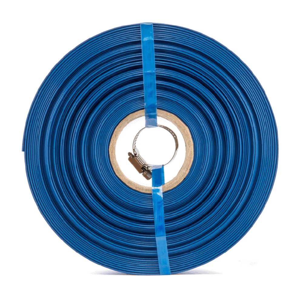 Plokščia vandens žarna Bradas AQUA-FLAT Backwash, PE/EVA, 1 Bar, 1 1/2" - 20m