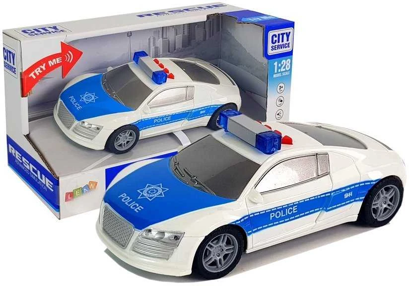 Policijos automobilis su šviesos ir garso efektais, 1:28