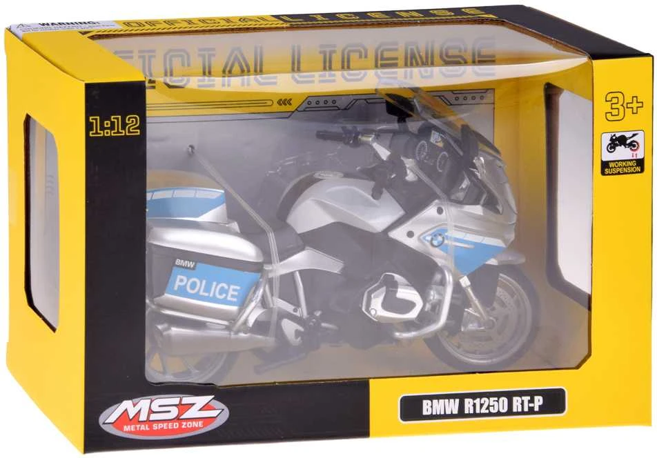 Policijos motociklo modelis BMW R1250 RT-P, 1:12
