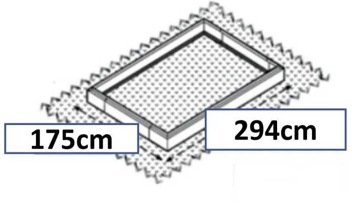 Polikarbonatinis šiltnamis Slide-In, 183x303 cm, Juodas