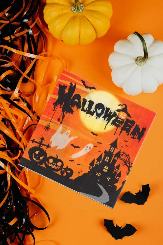 Popierinės servetėlės "Halloween", 10 vnt.