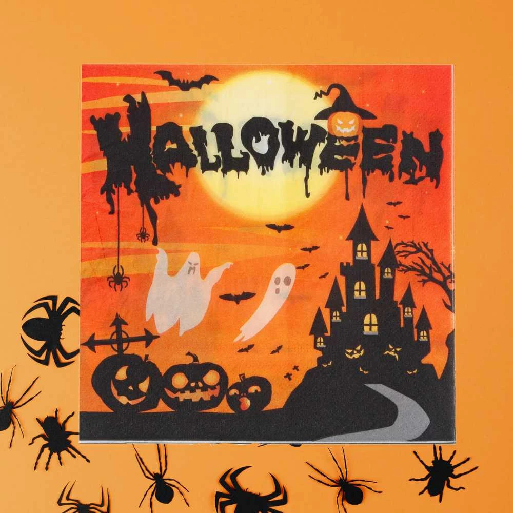 Popierinės servetėlės "Halloween", 10 vnt.