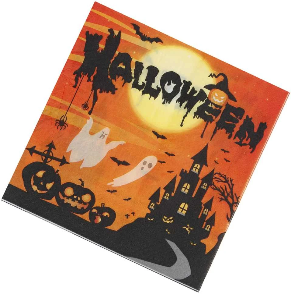 Popierinės servetėlės "Halloween", 10 vnt.