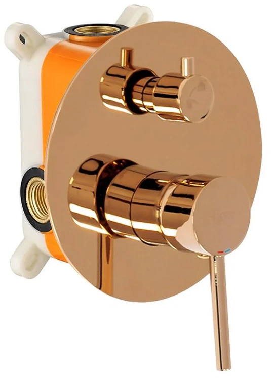 Potinkinis dušo komplektas REA Lungo, Copper, + Box