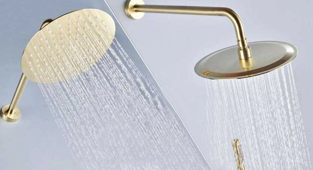 Potinkinis dušo komplektas REA Lungo, Gold, + Box