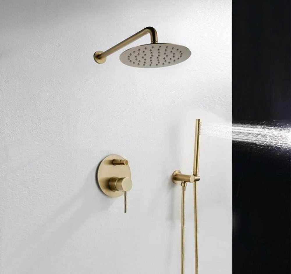 Potinkinis dušo komplektas REA Lungo, Gold, + Box