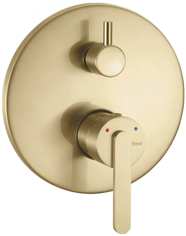Potinkinis dušo komplektas REA Ontario, Brushed Gold, + BOX