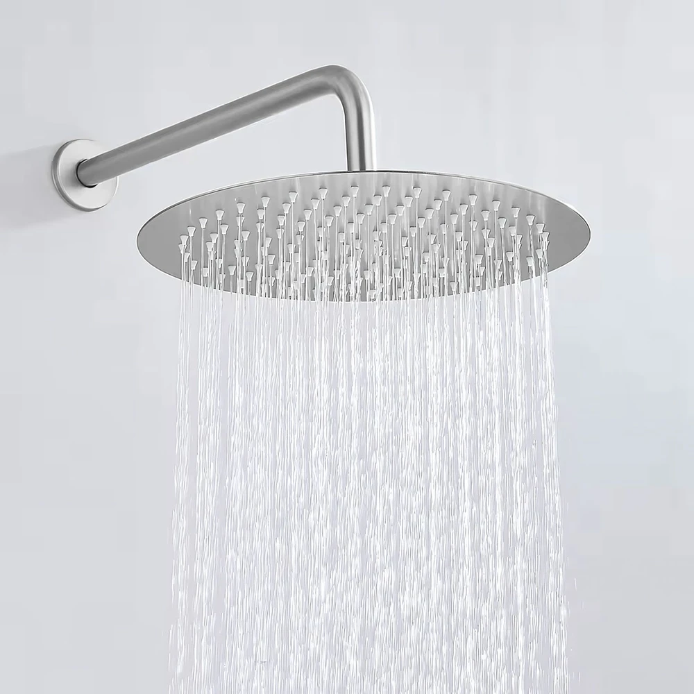 Potinkinis dušo komplektas REA Ontario, Brushed Nickel, + BOX