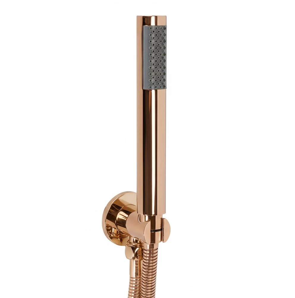 Potinkinis dušo komplektas su termostatu REA Lungo Diamond, Copper, + Box