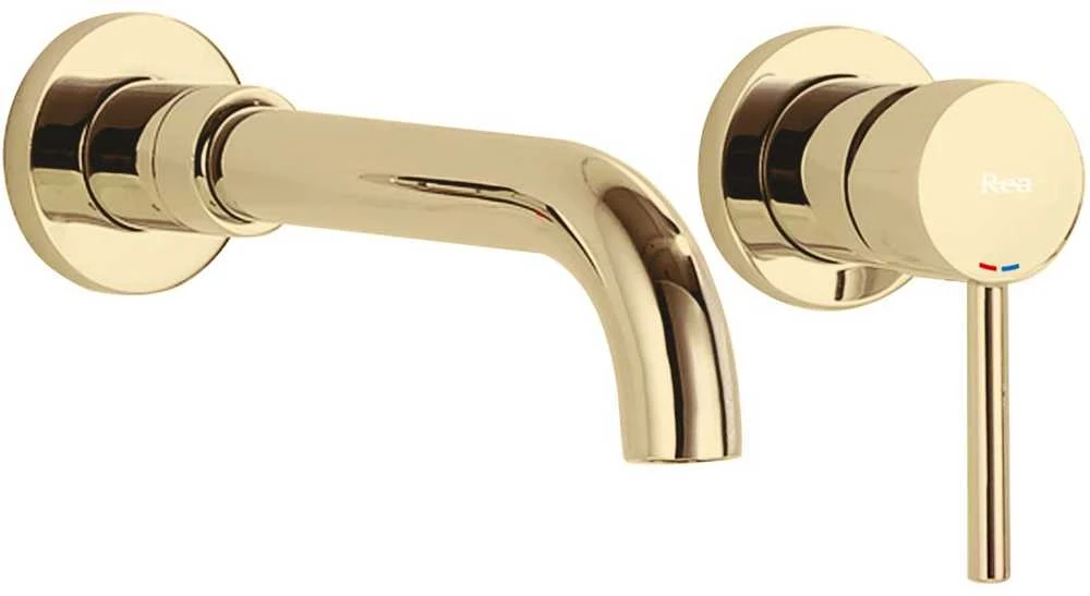 Potinkinis maišytuvas Rea Lungo Long, Gold, + Box