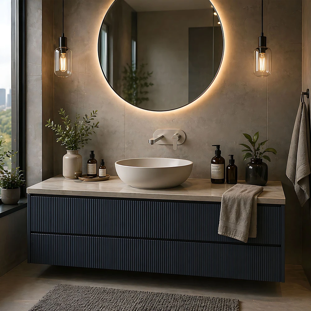 Potinkinis praustuvo maišytuvas REA Arcos, Brushed Nickel