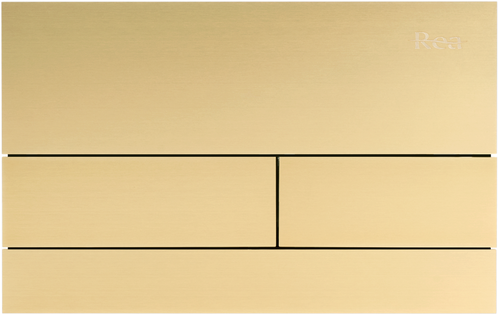 Potinkinis WC rėmas Rea K011A-Q su mygtuku T Brushed Gold