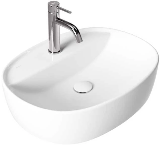 Praustuvas Besco Anes Cera-Line, 50 x 38 x 12 cm, Baltas