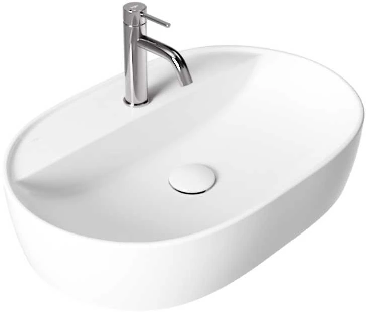 Praustuvas Besco Anes Cera-Line, 60 x 40 x 12.5 cm, Baltas