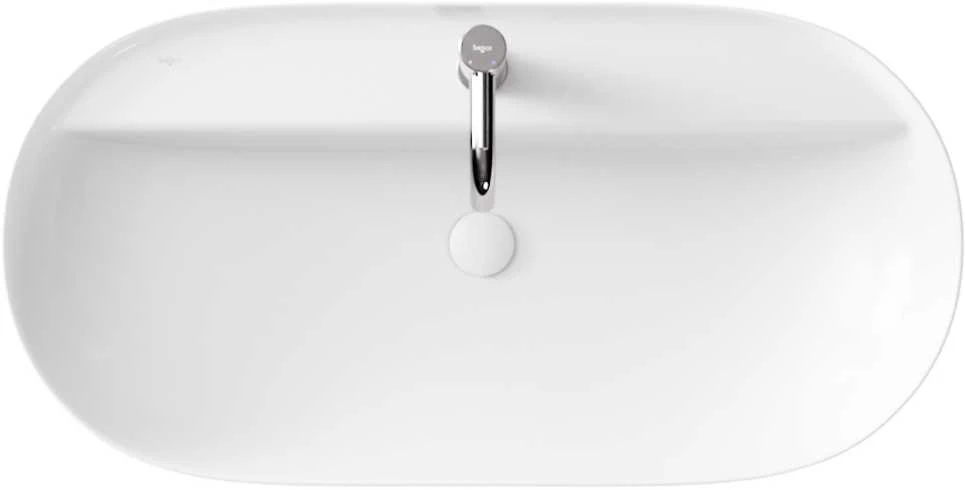 Praustuvas Besco Anes Cera-Line, 80 x 40 x 13.5 cm, Baltas