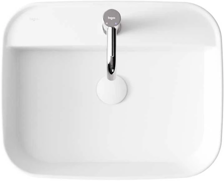 Praustuvas Besco Assos Cera-Line, 50 x 40 x 11 cm, Baltas