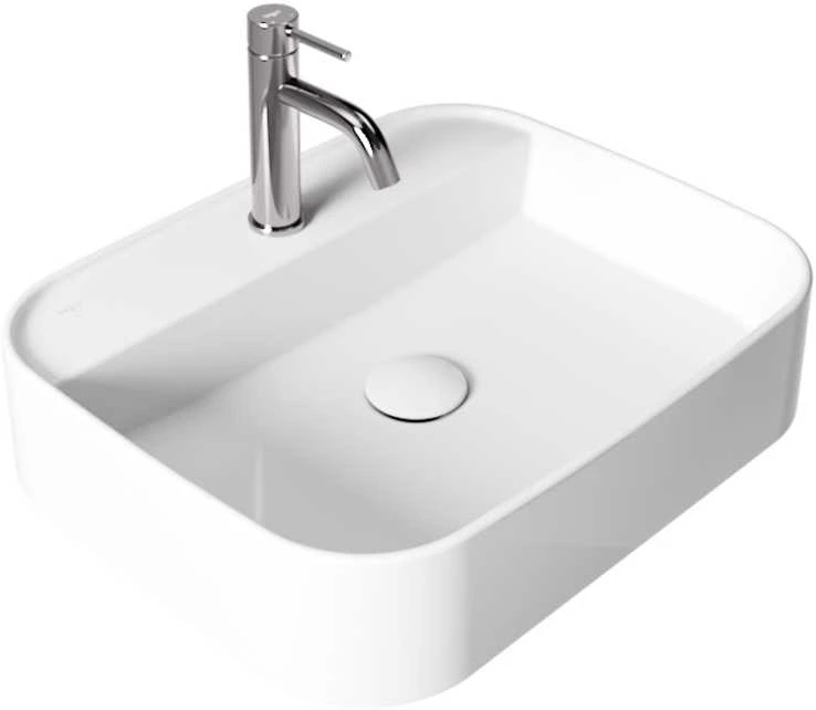 Praustuvas Besco Assos Cera-Line, 50 x 40 x 11 cm, Baltas