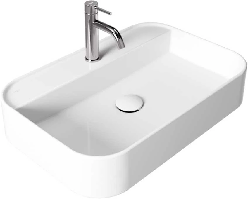 Praustuvas Besco Assos Cera-Line, 60 x 40 x 11 cm, Baltas