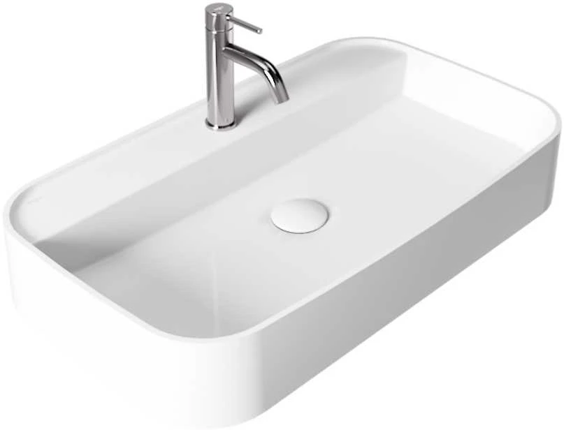 Praustuvas Besco Assos Cera-Line, 70 x 40 x 11 cm, Baltas