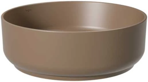 Praustuvas Besco Clea Cera-Line, 34.6 x 11.4, Matt Mokka