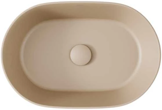 Praustuvas Besco Lova Cera-Line, 46 x 31 x 14 cm, Matt Mokka