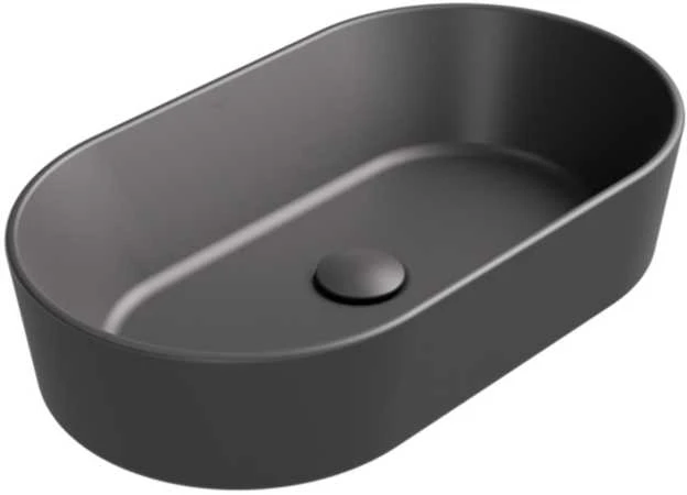 Praustuvas Besco Lova Cera-Line, 53 x 31 x 14 cm, Matt Gun Metal