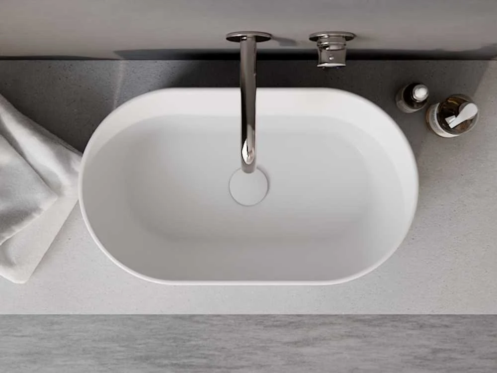 Praustuvas Besco Lova Cera-Line, 53 x 31 x 14 cm, Baltas