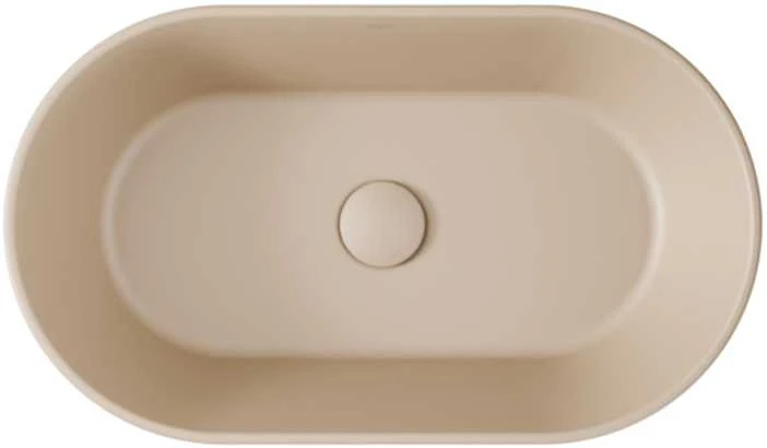 Praustuvas Besco Lova Cera-Line, 53 x 31 x 14 cm, Matt Mokka