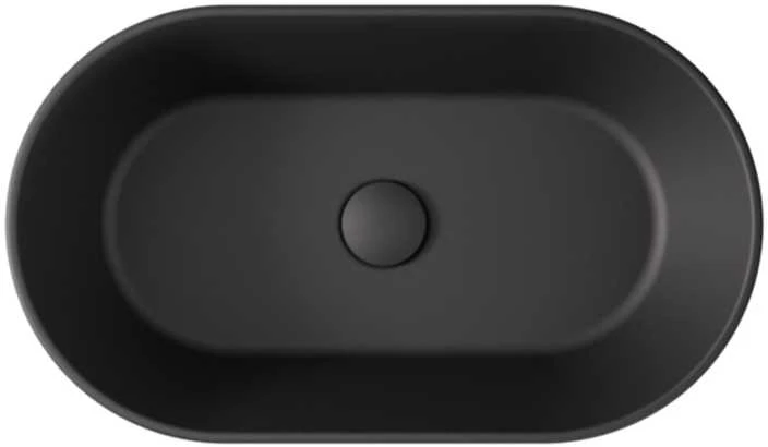 Praustuvas Besco Lova Cera-Line, 53 x 31 x 14 cm, Matt Juodas