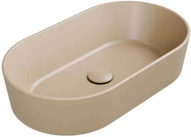 Praustuvas Besco Lova Cera-Line, 53 x 31 x 14 cm, Matt Mokka