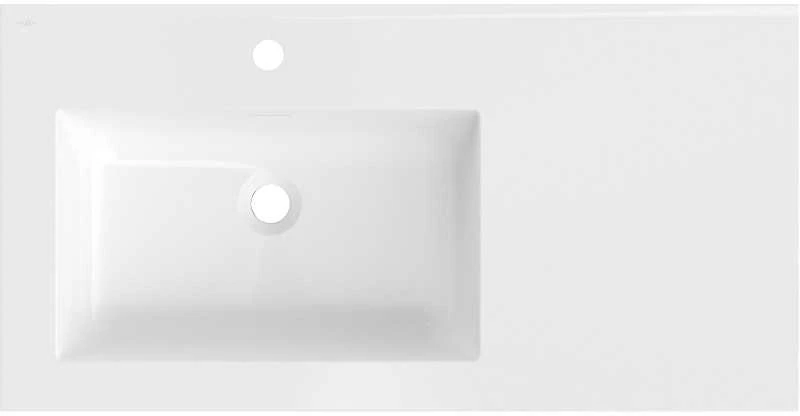 Praustuvas Mexen Otis, 101 x 46,5 cm, Baltas glossy