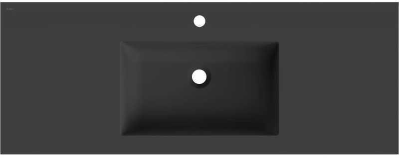 Praustuvas Mexen Otis, 121 x 46,5 cm, Juodas matt