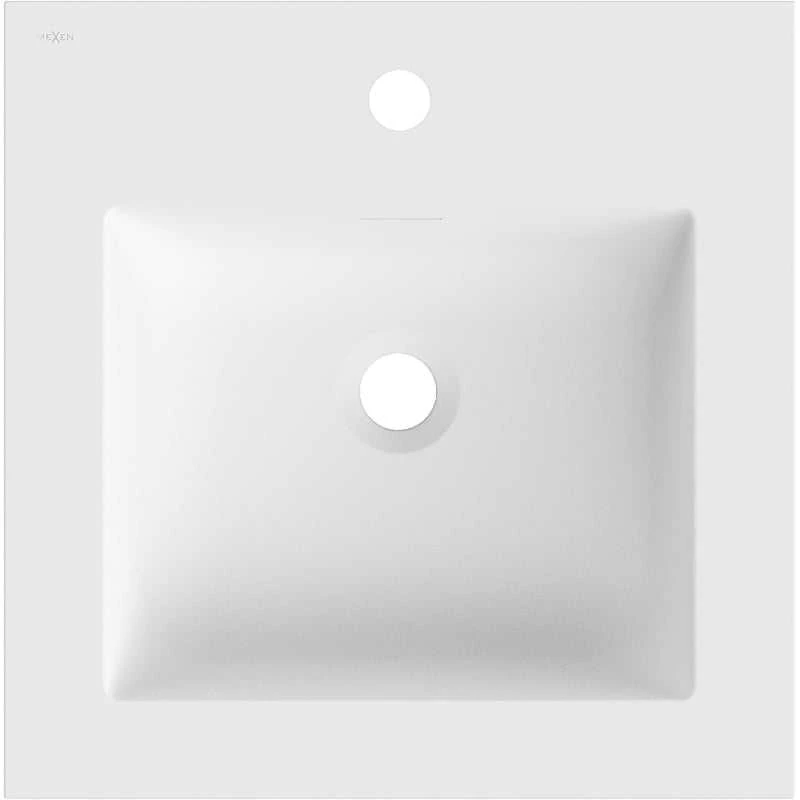Praustuvas Mexen Otis, 46 x 46,5 cm, Baltas matt