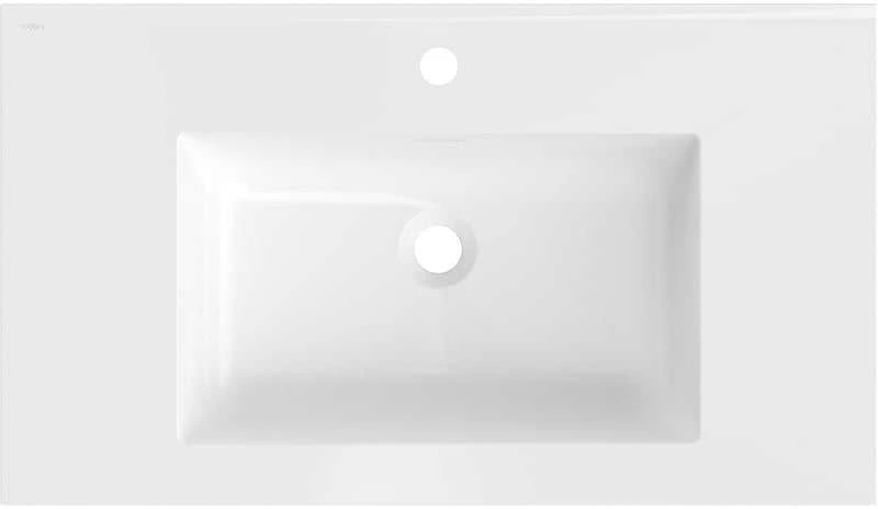 Praustuvas Mexen Otis, 81 x 46,5 cm, Baltas glossy