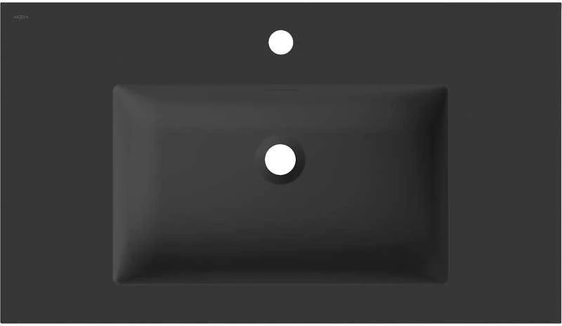 Praustuvas Mexen Otis, 81 x 46,5 cm, Juodas matt