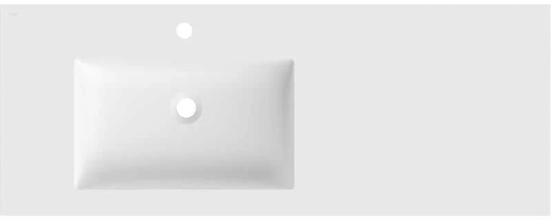 Praustuvas Mexen Otis, Left, 121 x 46,5 cm, Baltas matt