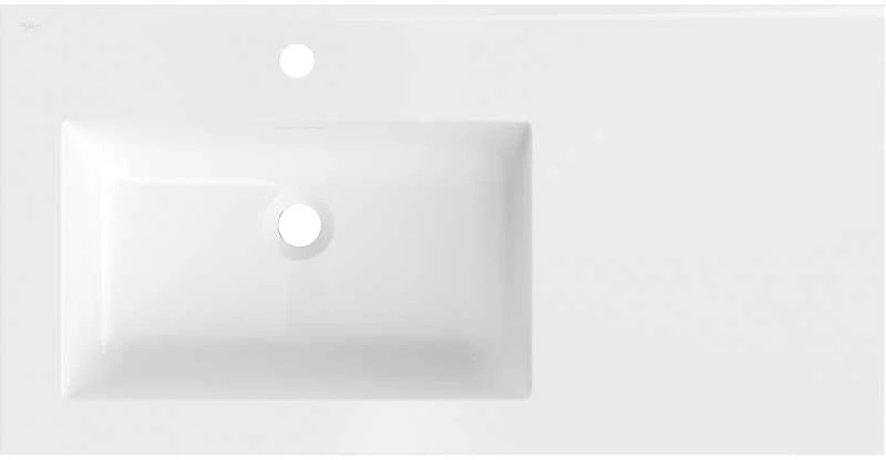 Praustuvas Mexen Otis, Left, 91 x 46,5 cm, Baltas glossy