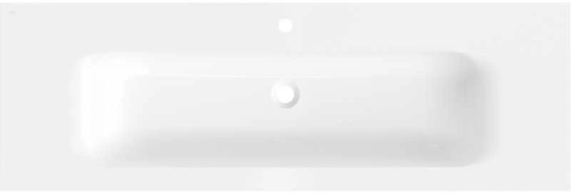 Praustuvas Mexen Vela, 141 x 46,5 cm, Baltas glossy