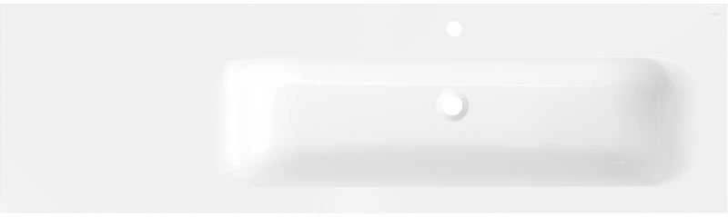 Praustuvas Mexen Vela, Right, 161 x 46,5 cm, Baltas glossy
