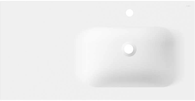 Praustuvas Mexen Vela, Right, 91 x 46,5 cm, Baltas matt