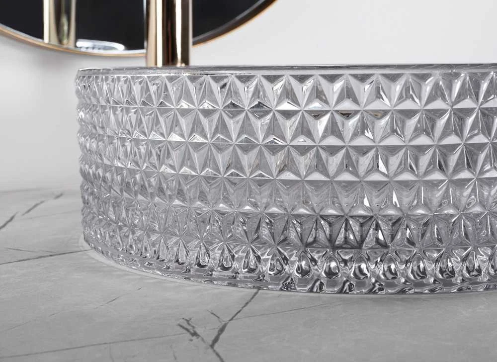 Praustuvas Rea Cristal Light Pilkas