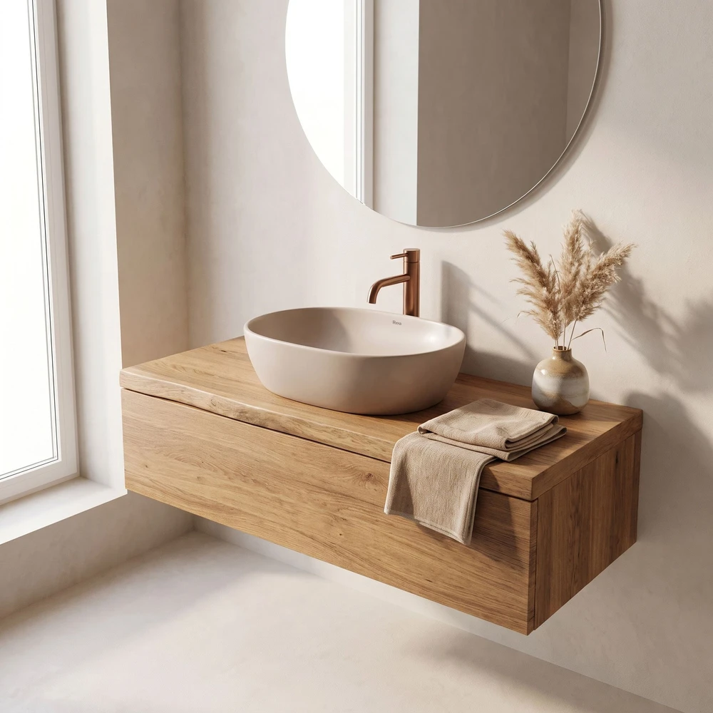 Praustuvas Rea Focus, Taupe