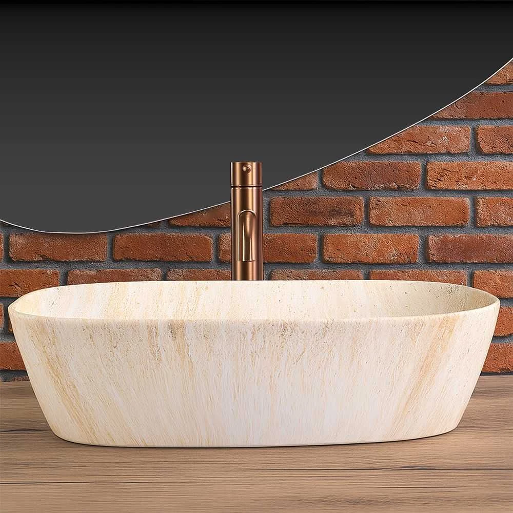 Praustuvas Rea Freja, Travertine Matt