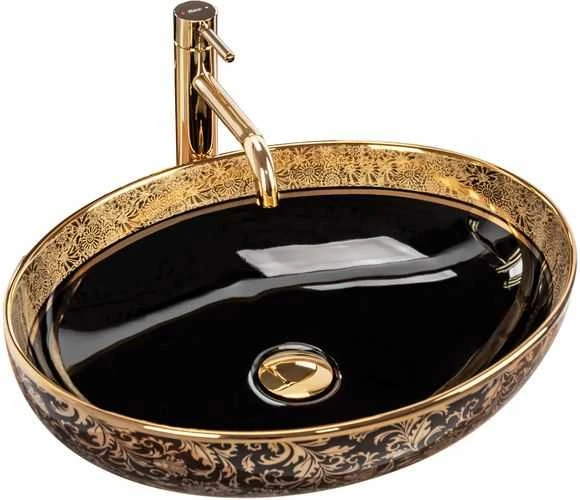 Praustuvas Rea Margot, Juodas/Gold
