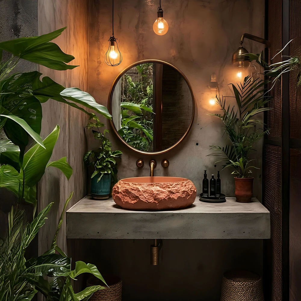 Praustuvas Rea Mika Terracotta