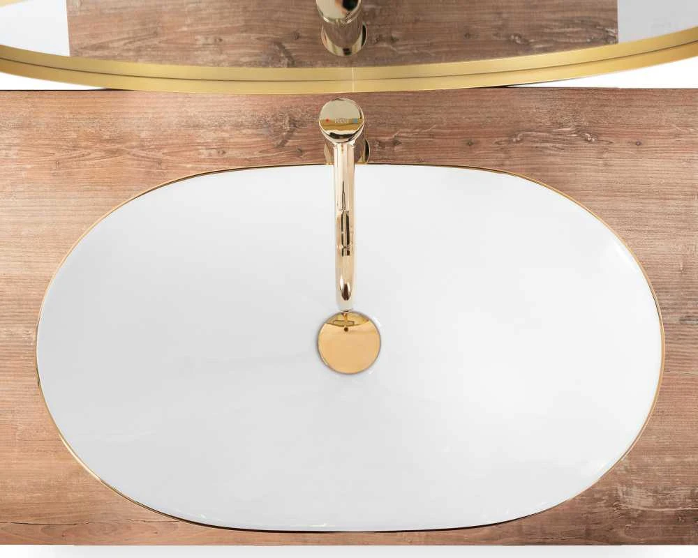 Praustuvas Rea Royal, Gold Edge